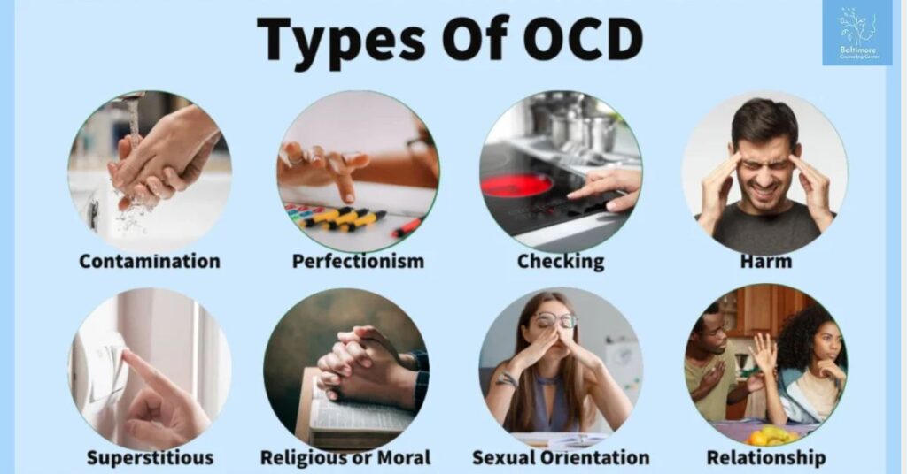 What are the 4 Types of OCD