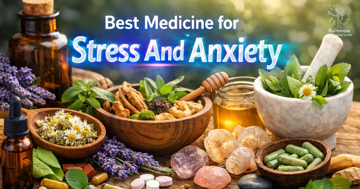 What is the Best Medicine for Stress And Anxiety