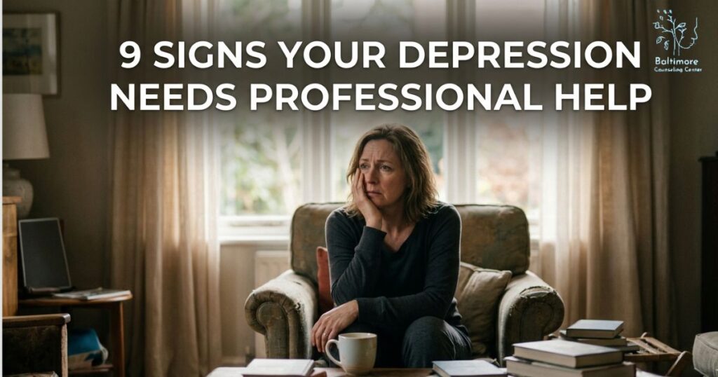 9 Signs Your Depression Needs Professional Help