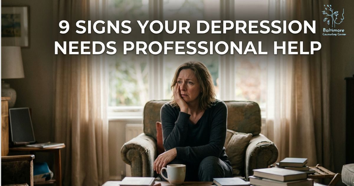 9 Signs Your Depression Needs Professional Help