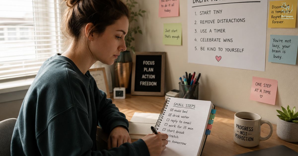 How to Break ADHD Paralysis