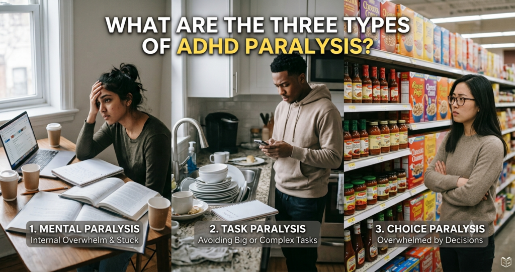 What Are the Three Types of ADHD Paralysis