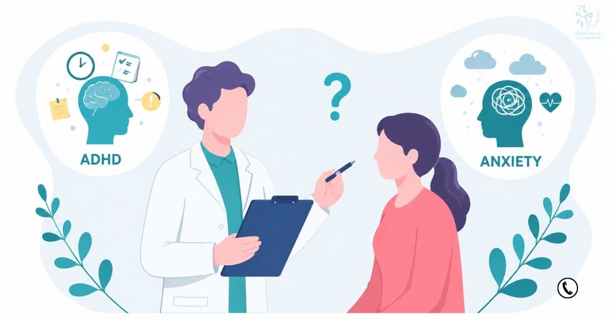 What Clues Help Professionals Tell ADHD and Anxiety Apart?