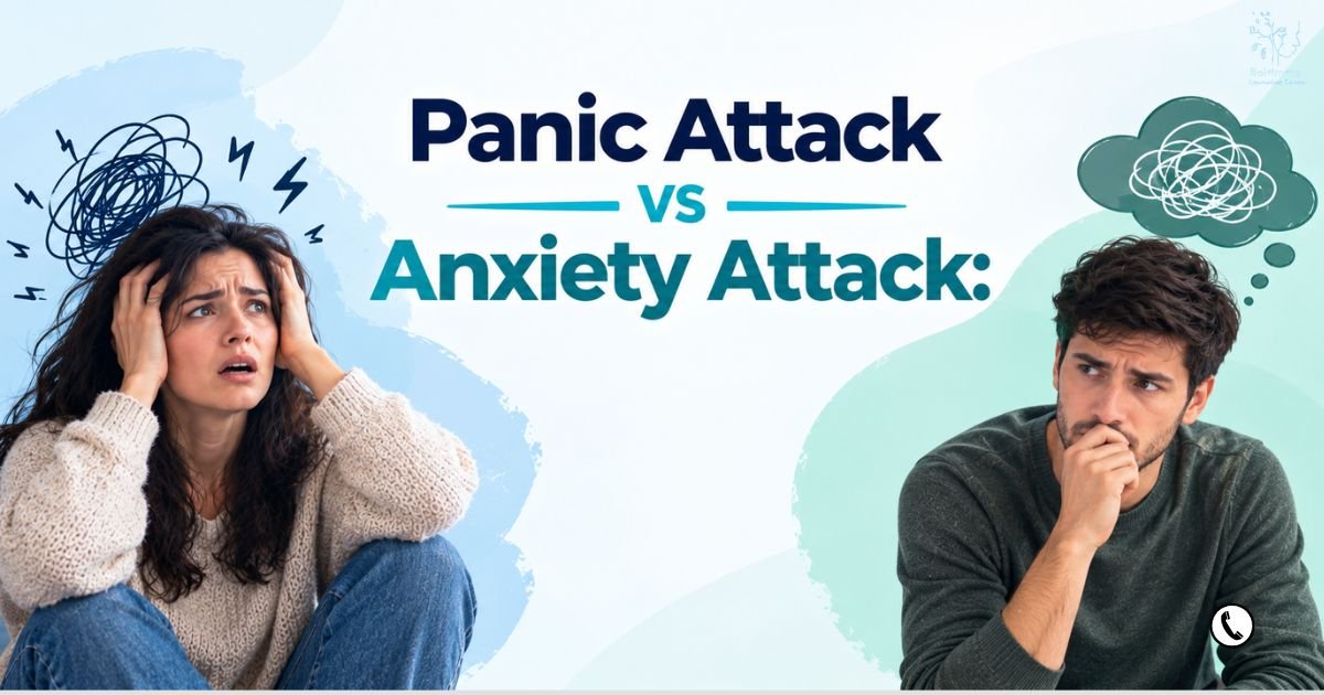 Panic Attack vs Anxiety Attack